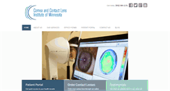 Desktop Screenshot of corneaandcontactlensinstitute.com